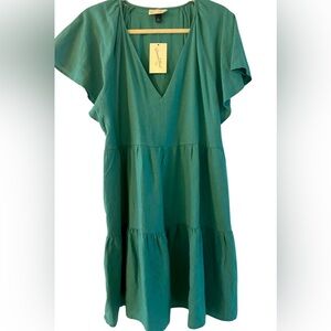 New with Tags. “Universal Thread” Flutter-Sleeve Skater Dress.